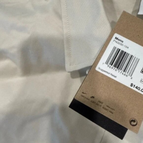 Men’s Size 2XL XXL Nike Sportswear Full Zip Jacket Tan FN3230-104 - Picture 5 of 7